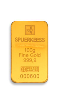 Lingot Or 100 grammes / BCEE